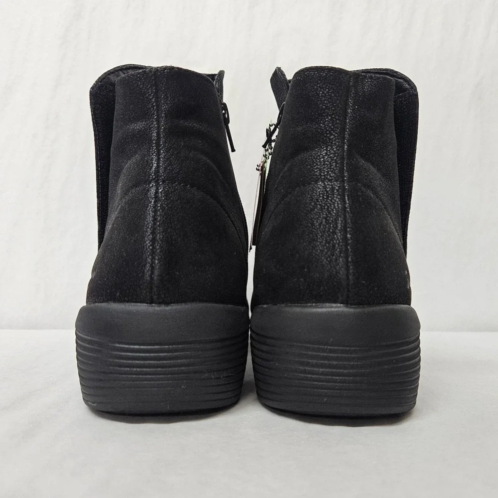 Skechers Arya Fresher Trick Ankle Boots Vegan 167809 Black Womens Size 10